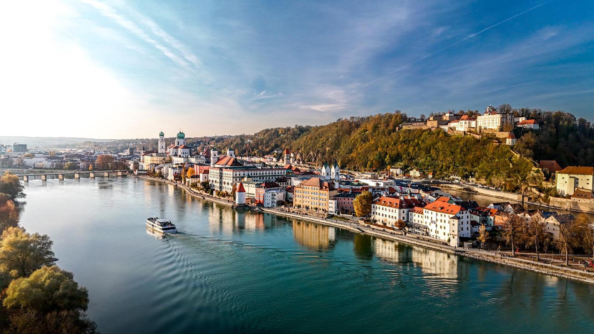Apartment Passau B - Stilvoll, Modern & Cozy Im Zentrum Von Passavia Esterno foto
